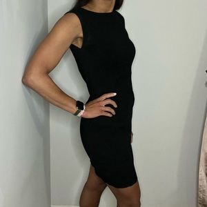 Loft Black Mini Dress Size 0